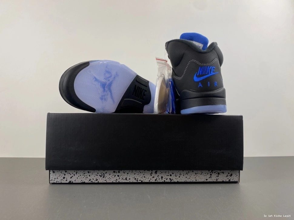 NY Men's DV4982-004 Black Jordan Retro 5 Awake  1030